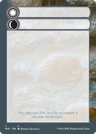 Helper Card (7/9) [Innistrad: Midnight Hunt Tokens] | Good Games North