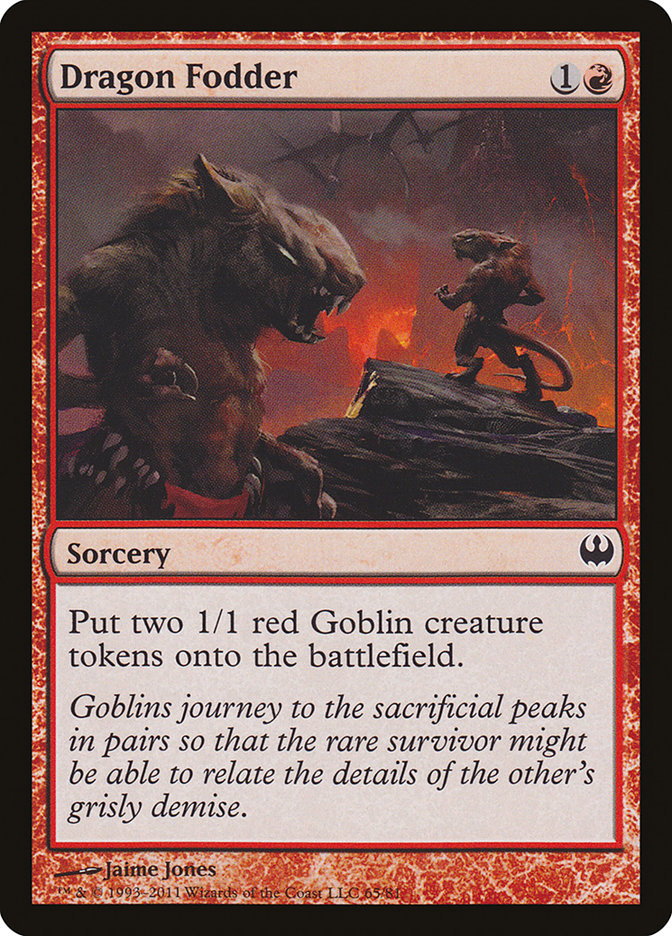 Dragon Fodder [Duel Decks: Knights vs. Dragons] | Good Games North