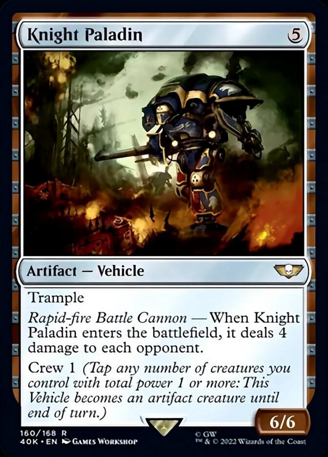 Knight Paladin [Universes Beyond: Warhammer 40,000] | Good Games North