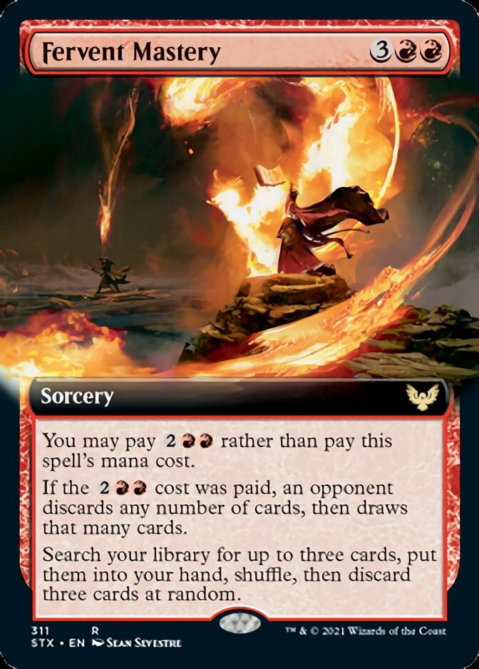 Fervent Mastery (Extended) [Strixhaven: School of Mages] | Good Games North