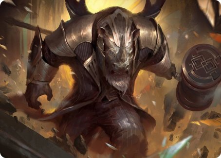 Perrie, the Pulverizer Art Card [Streets of New Capenna Art Series] | Good Games North