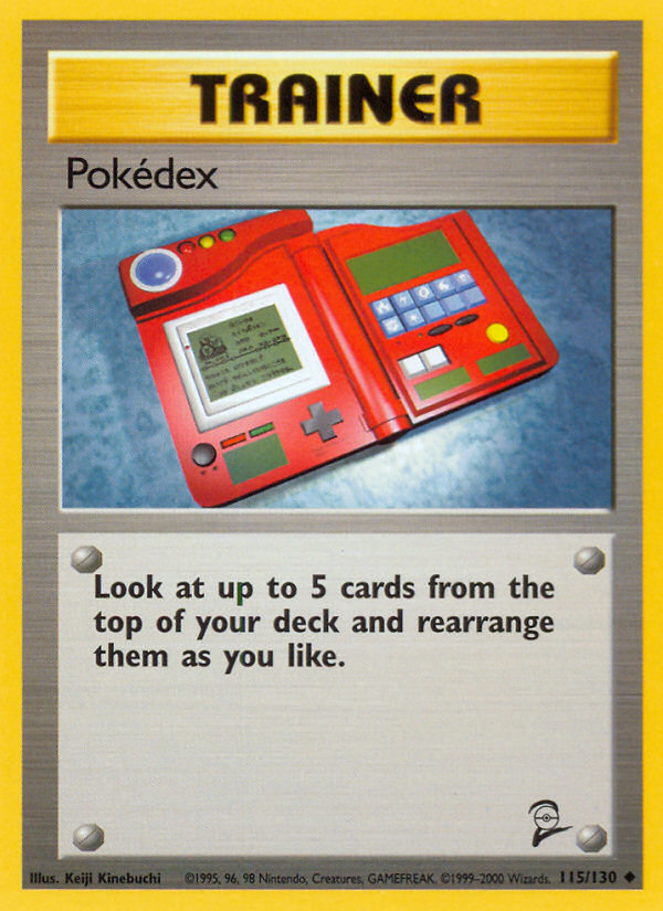 Pokedex (115/130) [Base Set 2] | Good Games North