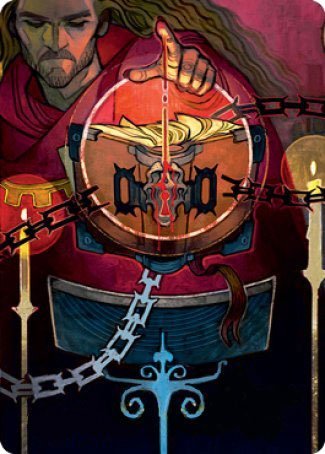 Sign in Blood Art Card [Strixhaven: School of Mages Art Series] | Good Games North