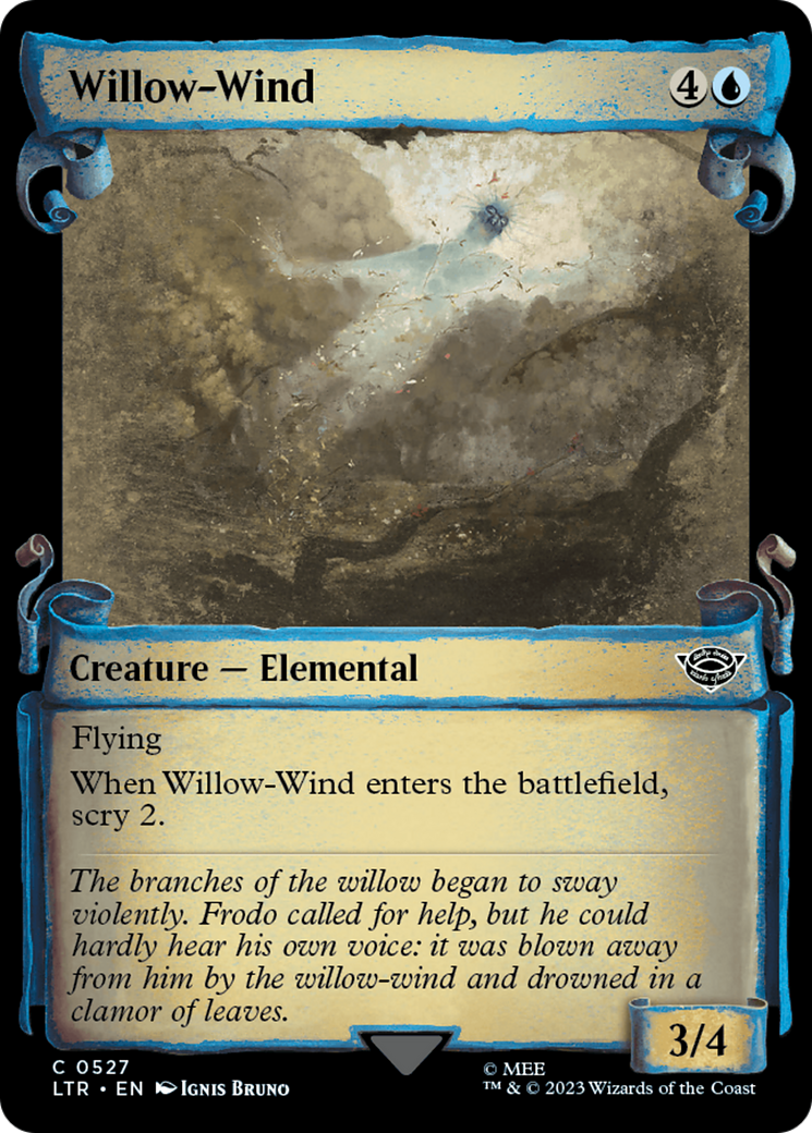 Willow-Wind [The Lord of the Rings: Tales of Middle-Earth Showcase Scrolls] | Good Games North