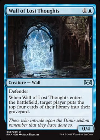 Wall of Lost Thoughts [Ravnica Allegiance] | Good Games North
