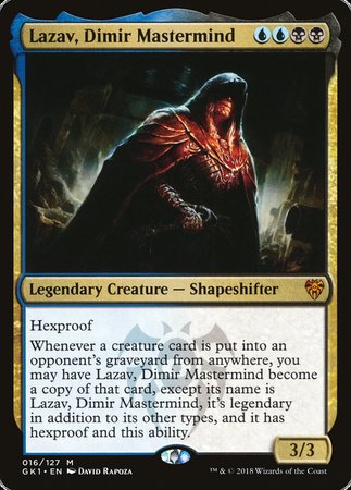 Lazav, Dimir Mastermind [GRN Guild Kit] | Good Games North