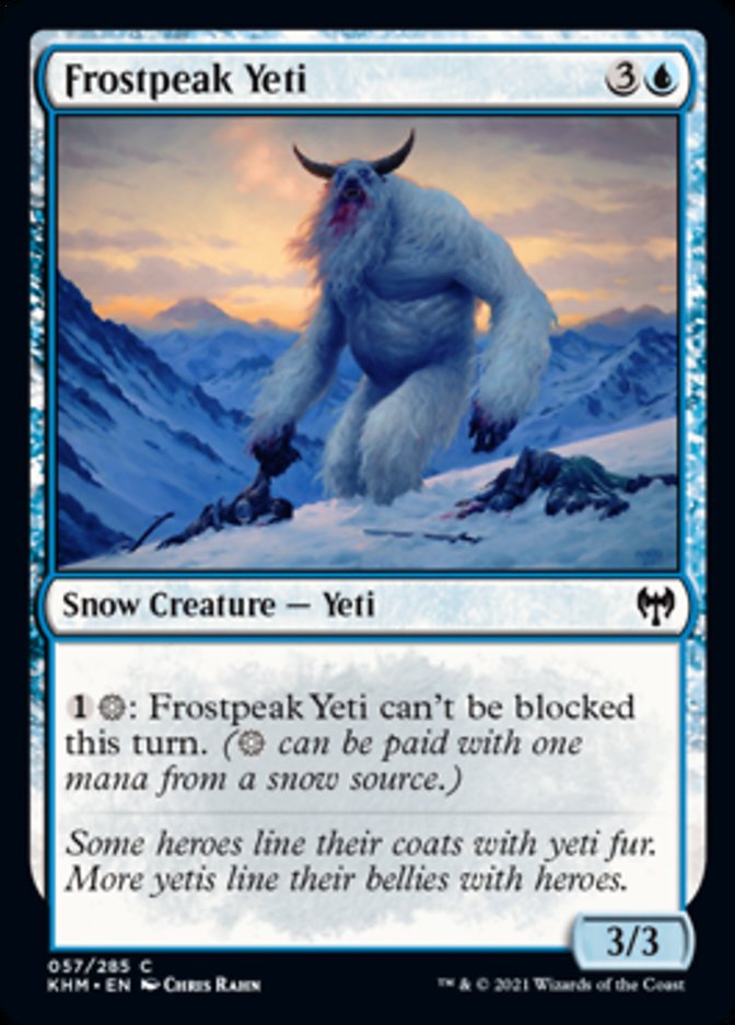 Frostpeak Yeti [Kaldheim] | Good Games North