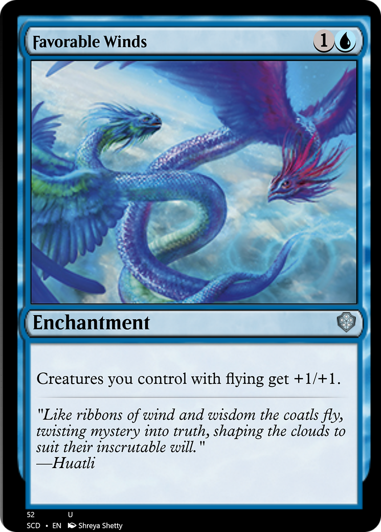 Favorable Winds [Starter Commander Decks] | Good Games North