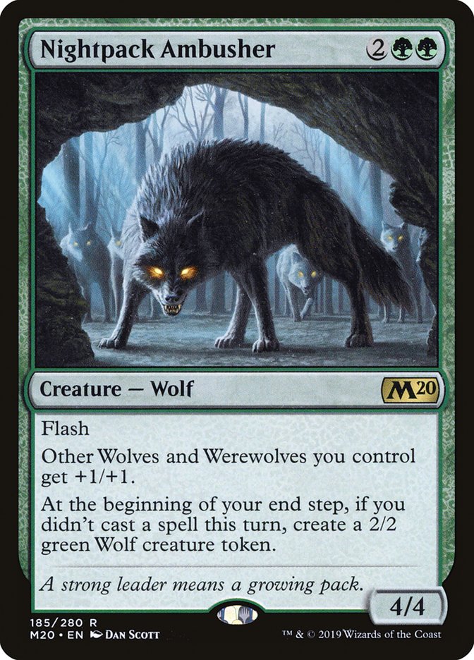 Nightpack Ambusher [Core Set 2020] | Good Games North