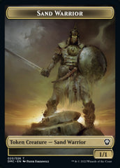 Soldier // Sand Warrior Double-sided Token [Dominaria United Tokens] | Good Games North
