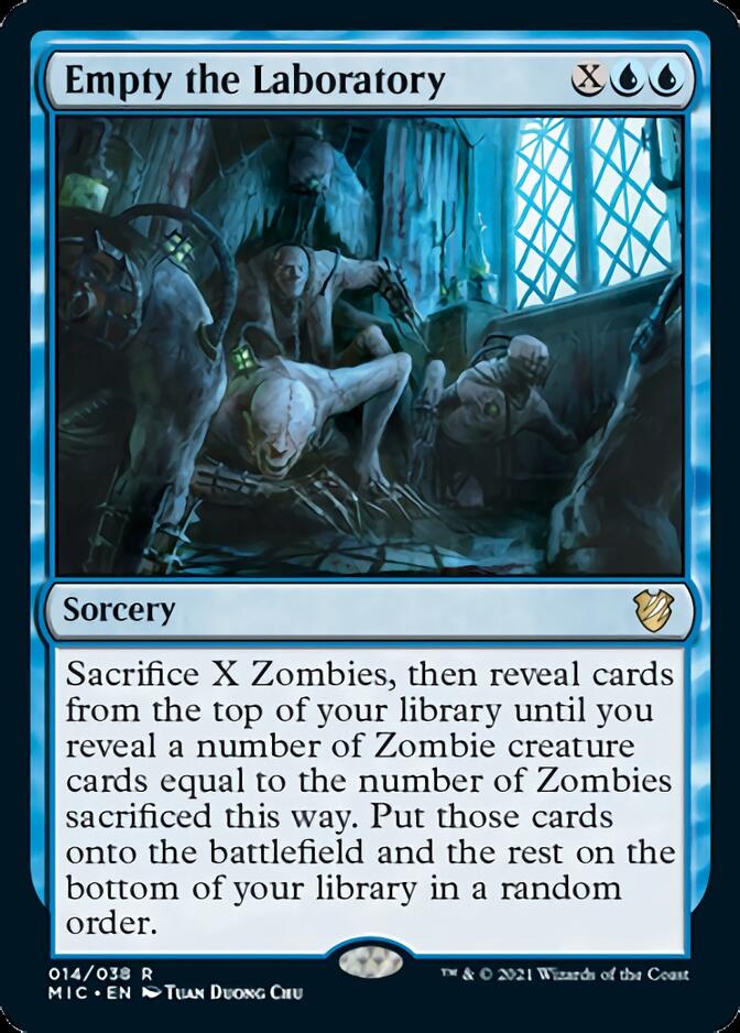 Empty the Laboratory [Innistrad: Midnight Hunt Commander] | Good Games North