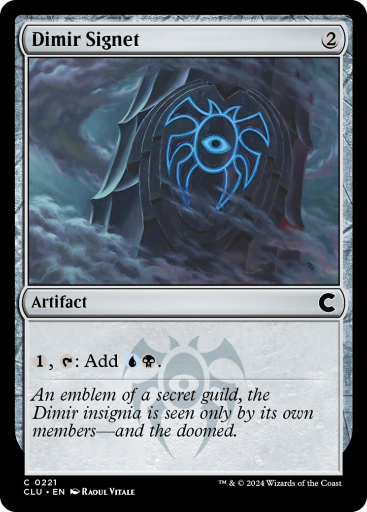 Dimir Signet [Ravnica: Clue Edition] | Good Games North