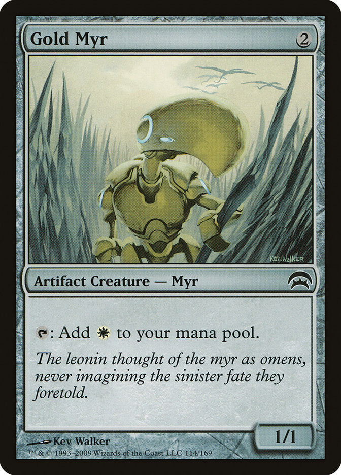 Gold Myr [Planechase] | Good Games North