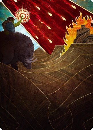 Stone Rain Art Card [Strixhaven: School of Mages Art Series] | Good Games North