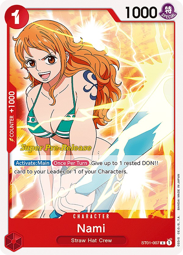 Nami [Super Pre-Release Starter Deck: Straw Hat Crew] | Good Games North