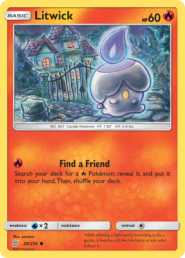 Litwick (28/236) [Sun & Moon: Unified Minds] | Good Games North