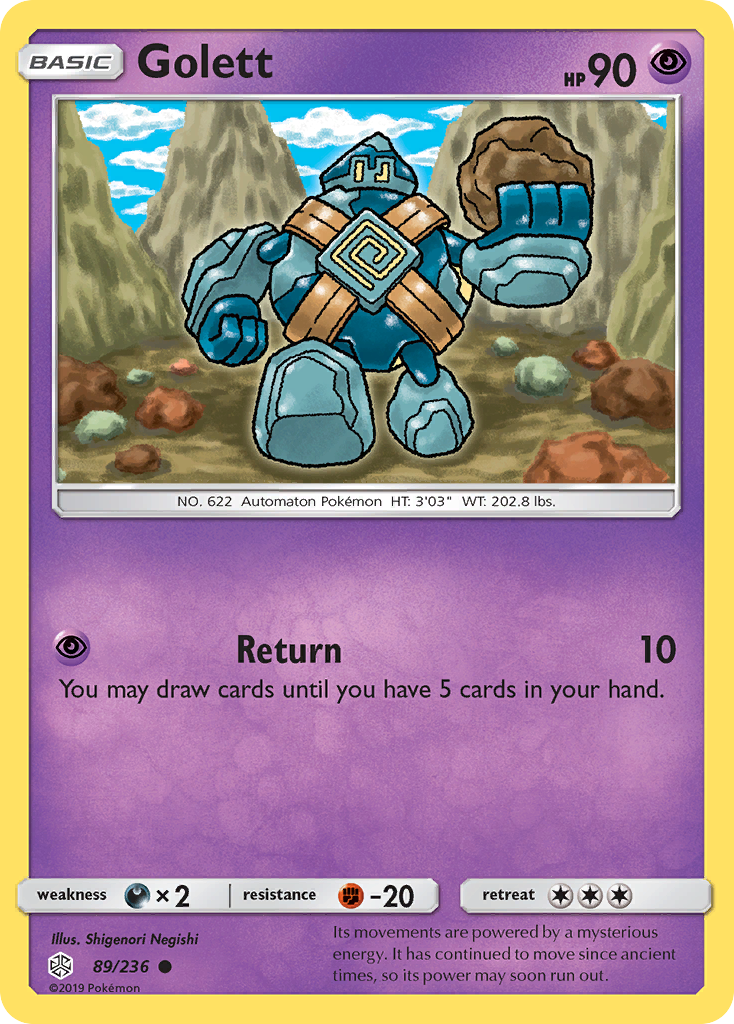 Golett (89/236) [Sun & Moon: Cosmic Eclipse] | Good Games North