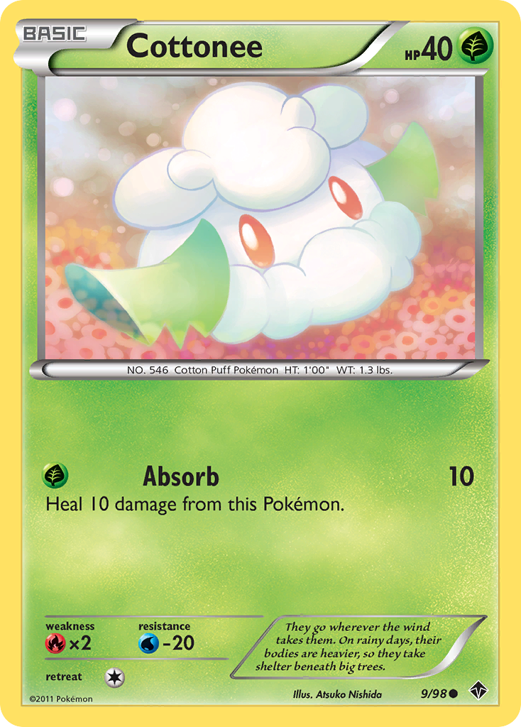 Cottonee (9/98) [Black & White: Emerging Powers] | Good Games North