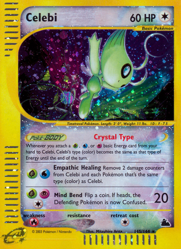 Celebi (145/144) [Skyridge] | Good Games North