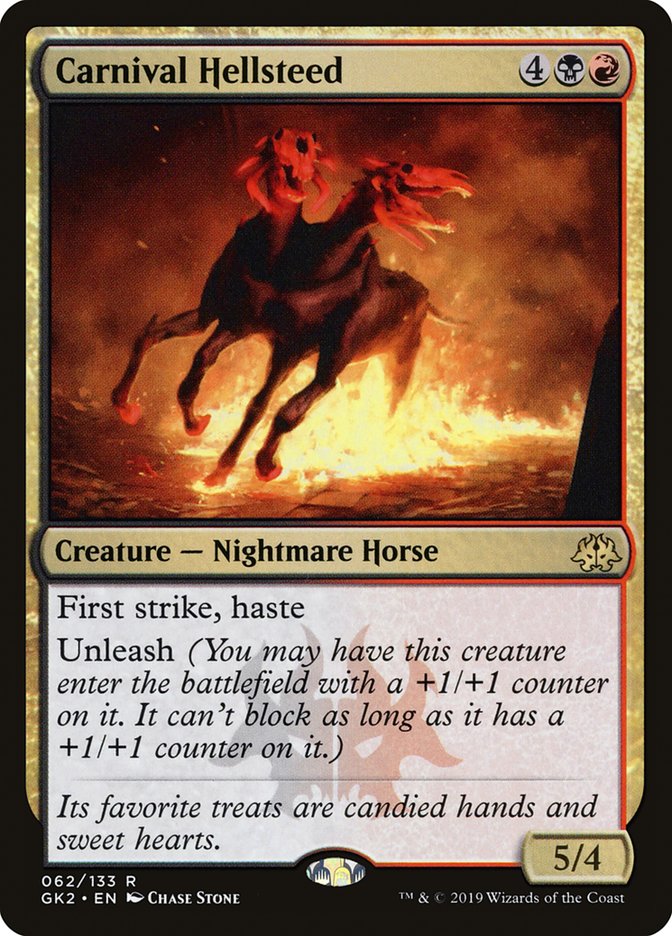 Carnival Hellsteed [Ravnica Allegiance Guild Kit] | Good Games North