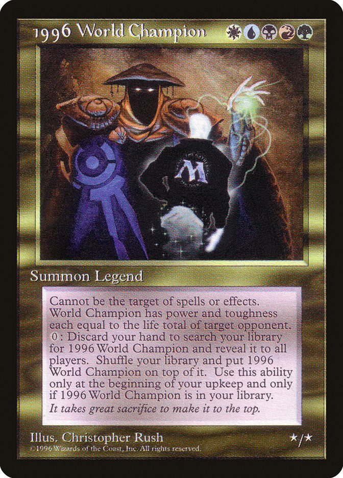 1996 World Champion [Celebration Cards] | Good Games North