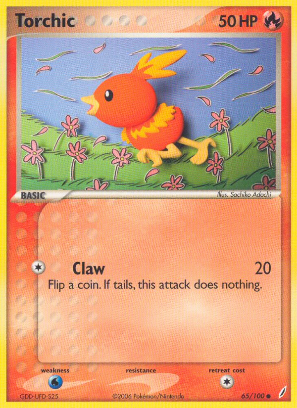 Torchic (65/100) [EX: Crystal Guardians] | Good Games North