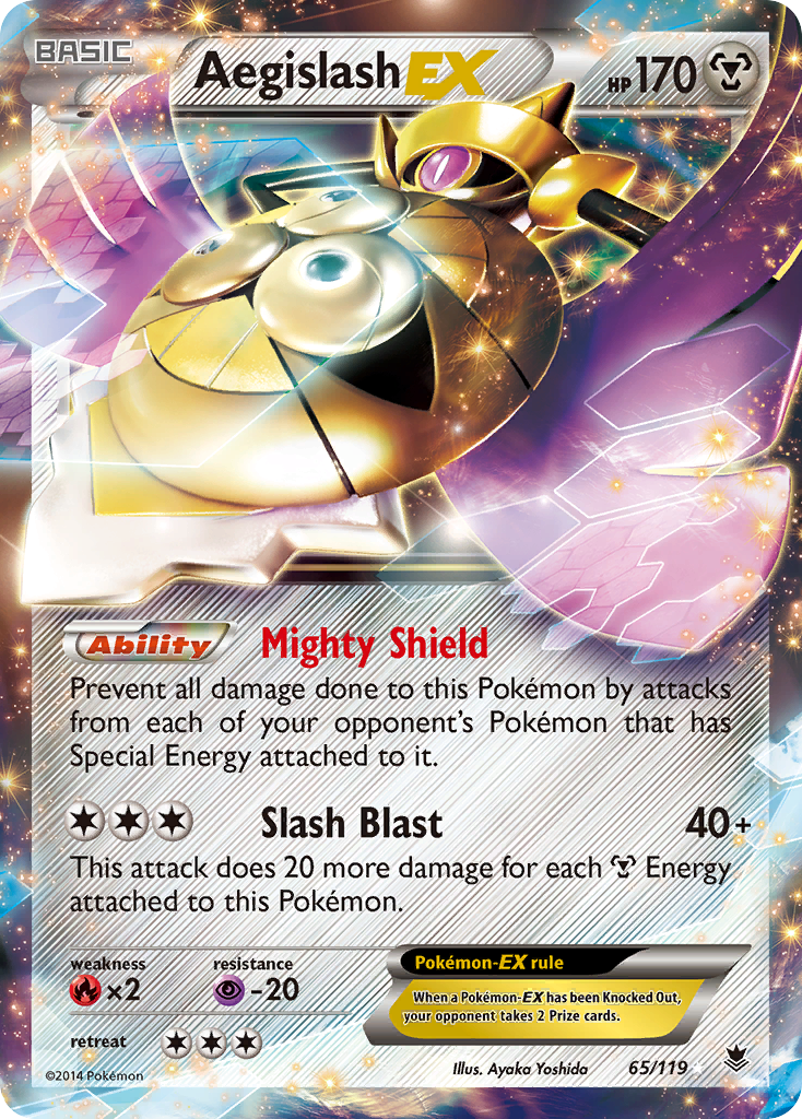 Aegislash EX (65/119) [XY: Phantom Forces] | Good Games North