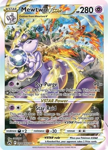 Mewtwo VSTAR (GG44/GG70) [Sword & Shield: Crown Zenith] | Good Games North