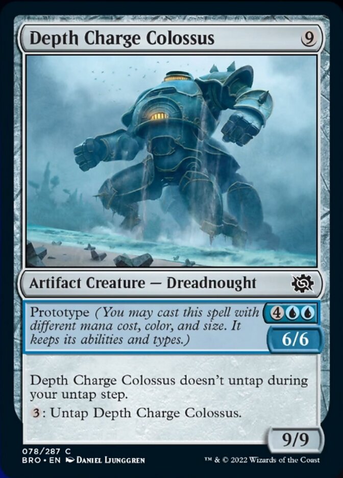 Depth Charge Colossus [The Brothers' War] | Good Games North