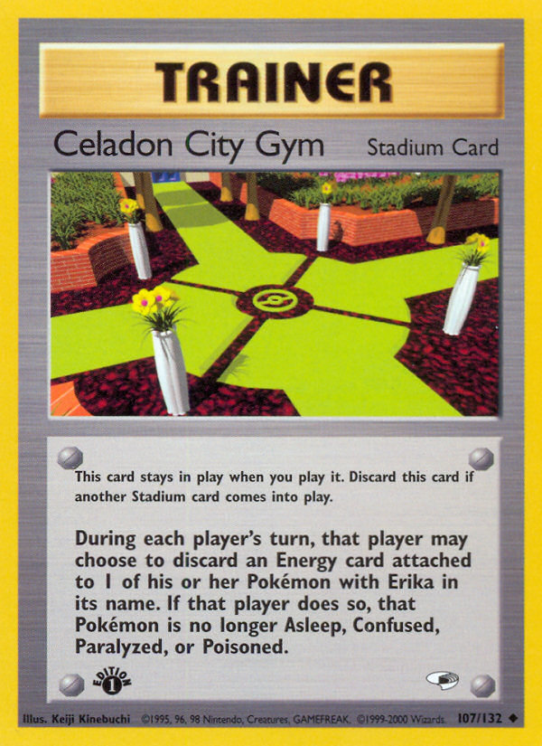 Celadon City Gym (107/132) [Gym Heroes 1st Edition] | Good Games North