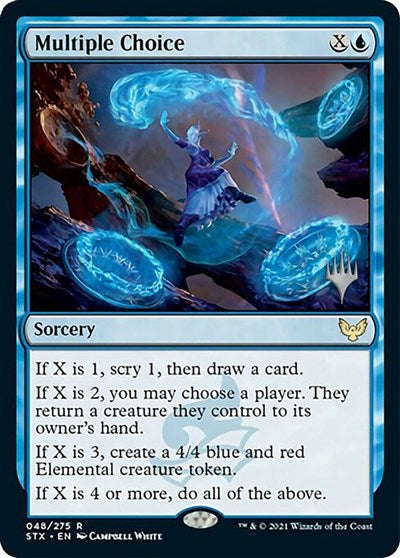Multiple Choice (Promo Pack) [Strixhaven: School of Mages Promos] | Good Games North