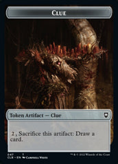 Shapeshifter (022) // Clue Double-sided Token [Commander Legends: Battle for Baldur's Gate Tokens] | Good Games North