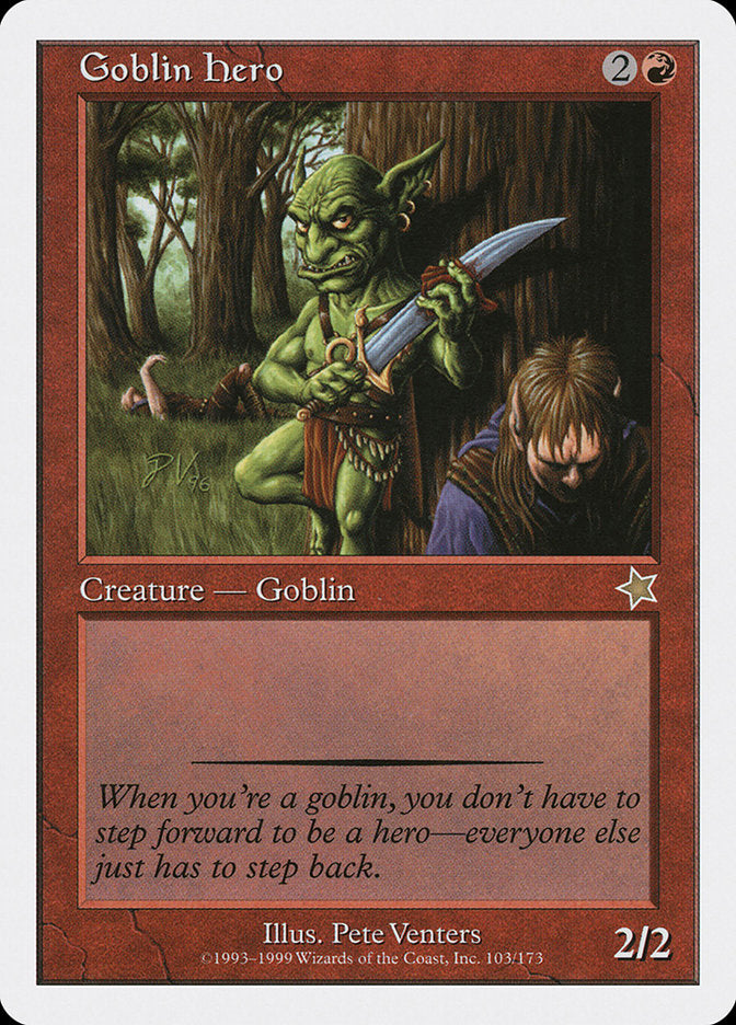 Goblin Hero [Starter 1999] | Good Games North