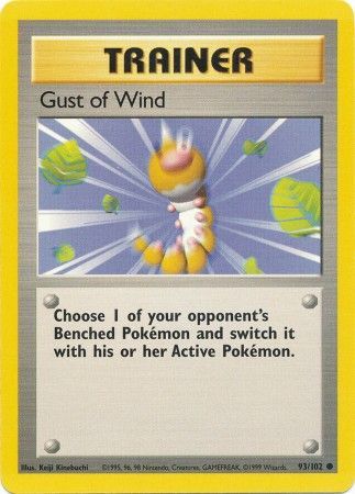 Gust of Wind (93/102) [Base Set Unlimited] | Good Games North
