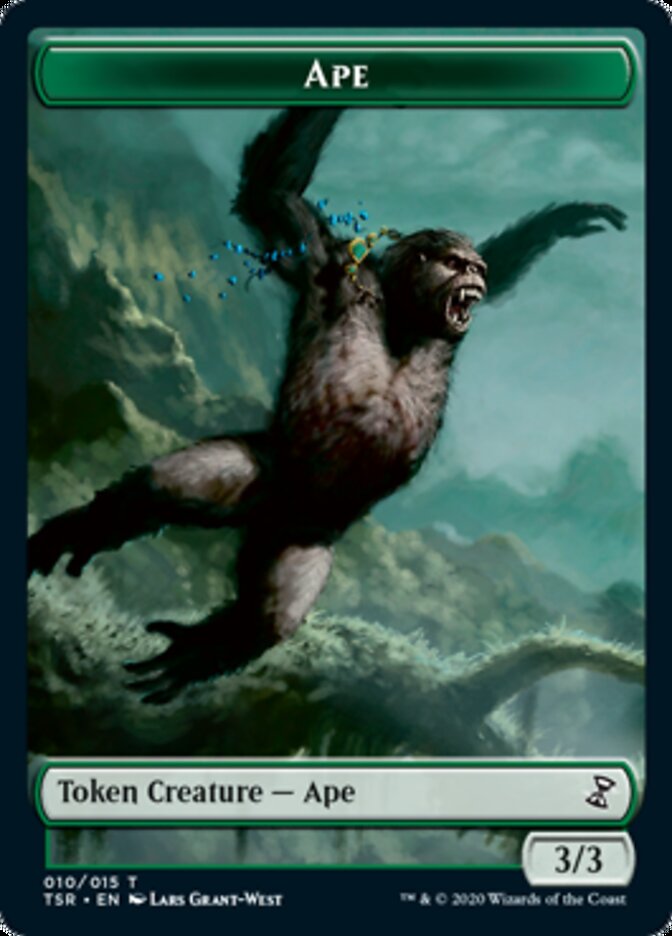 Ape Token [Time Spiral Remastered Tokens] | Good Games North