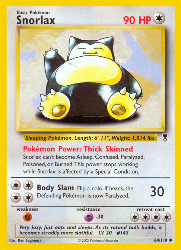 Snorlax (64/110) [Legendary Collection] | Good Games North