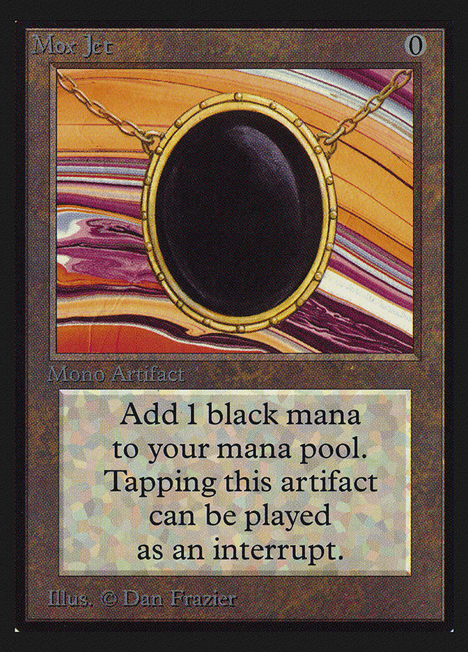 Mox Jet (Black Stone) [International Collectors’ Edition] | Good Games North