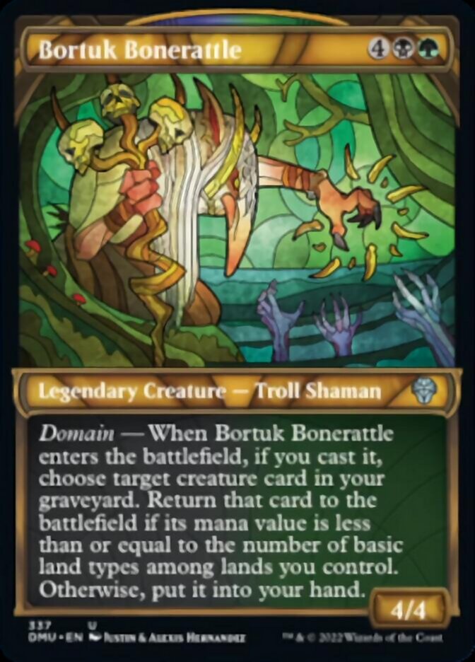 Bortuk Bonerattle (Showcase Textured) [Dominaria United] | Good Games North