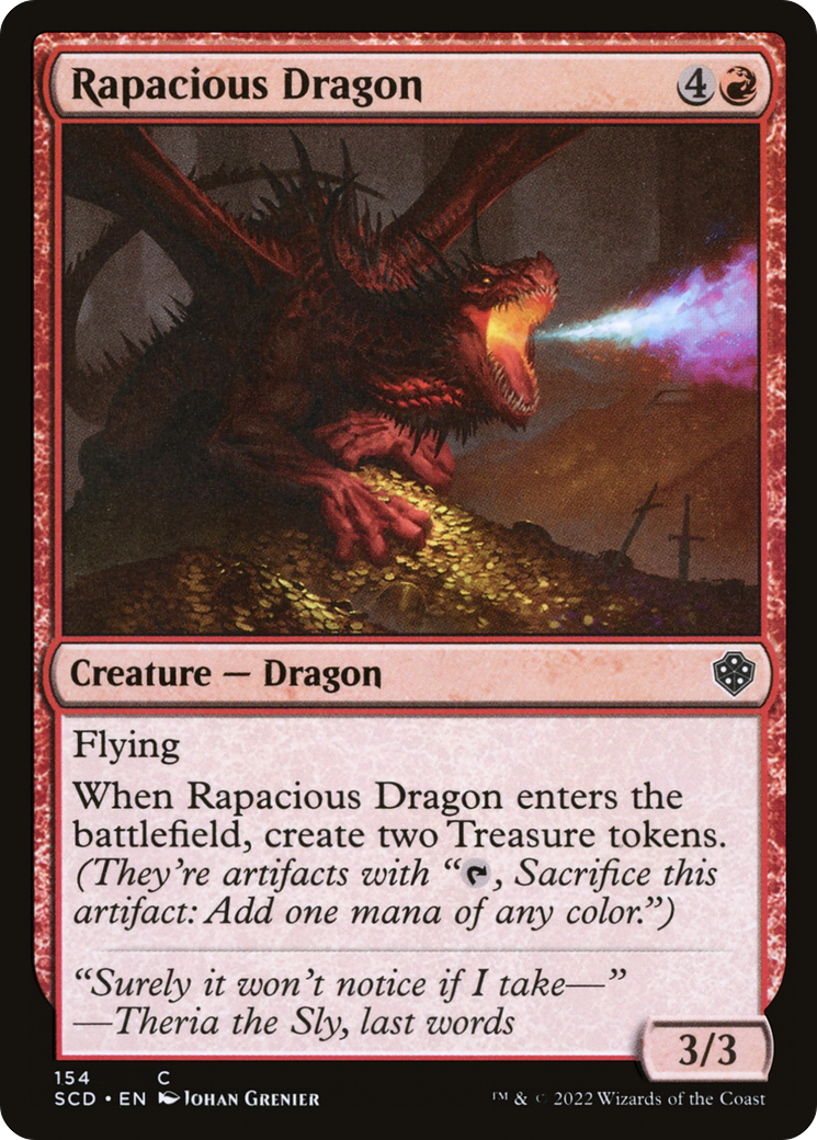 Rapacious Dragon [Starter Commander Decks] | Good Games North