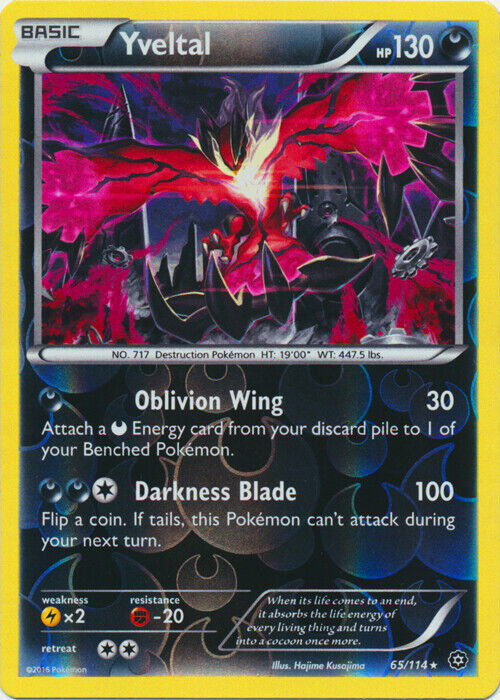 Yveltal (65/114) [XY: Steam Siege] | Good Games North
