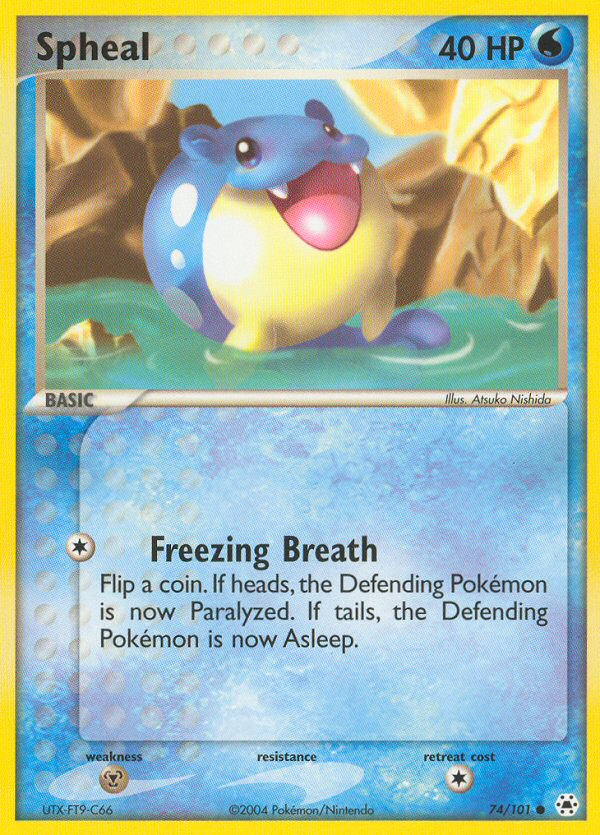 Spheal (74/101) [EX: Hidden Legends] | Good Games North