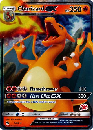Charizard GX (9/68) [Battle Academy 2020] | Good Games North