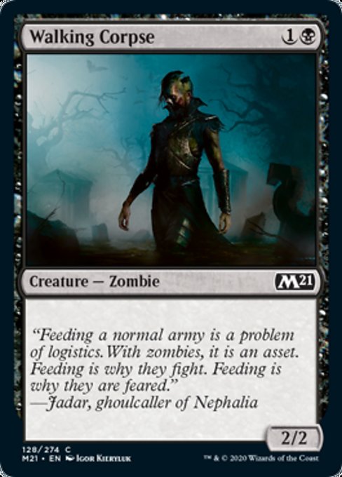 Walking Corpse [Core Set 2021] | Good Games North