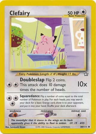 Clefairy (30/111) [Neo Genesis Unlimited] | Good Games North