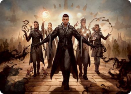 Silverquill Command Art Card [Strixhaven: School of Mages Art Series] | Good Games North