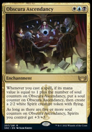 Obscura Ascendancy (Promo Pack) [Streets of New Capenna Promos] | Good Games North