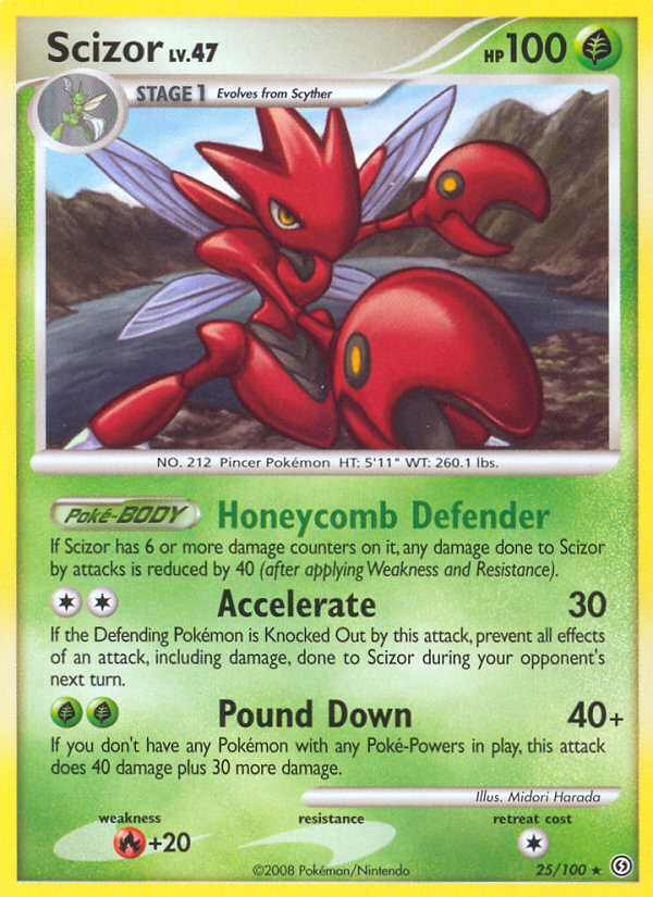Scizor (25/100) [Diamond & Pearl: Stormfront] | Good Games North
