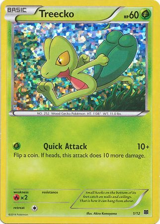 Treecko (1/12) [McDonald's Promos: 2015 Collection] | Good Games North