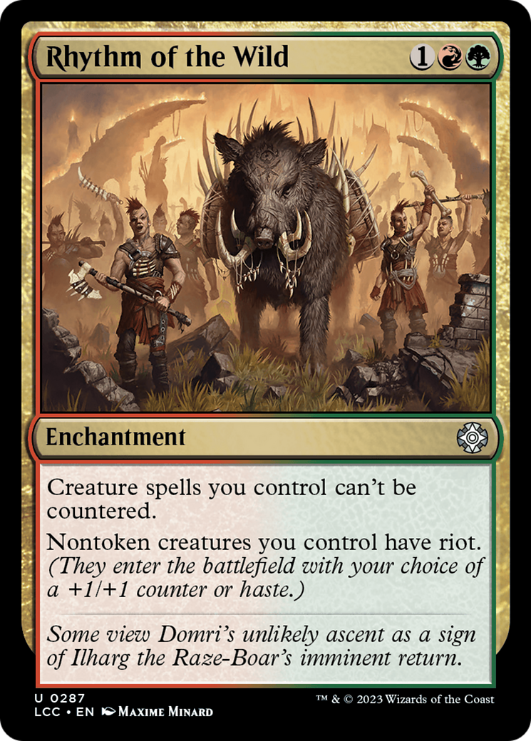 Rhythm of the Wild [The Lost Caverns of Ixalan Commander] | Good Games North
