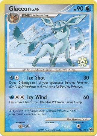 Glaceon (20/100) [Countdown Calendar Promos] | Good Games North